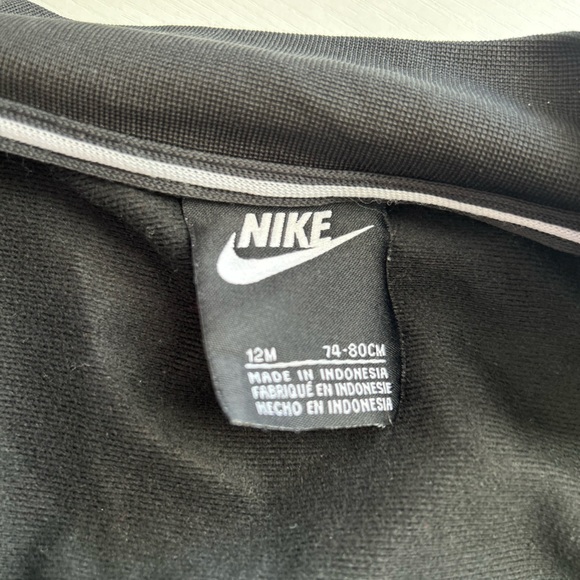 Nike Logo Taping Tricot Jacket & Pants Sets Toddler Boys 12Mos| Red/Black/White - Picture 8 of 8